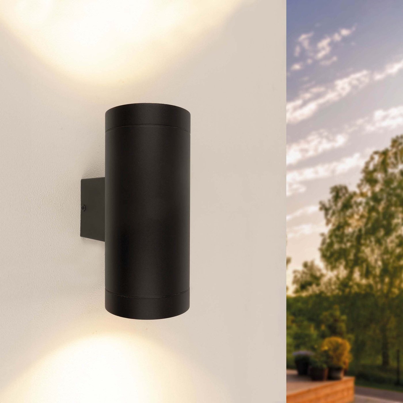 LED Wandlamp met Schemeringssensor - GU10 Fitting - IP44