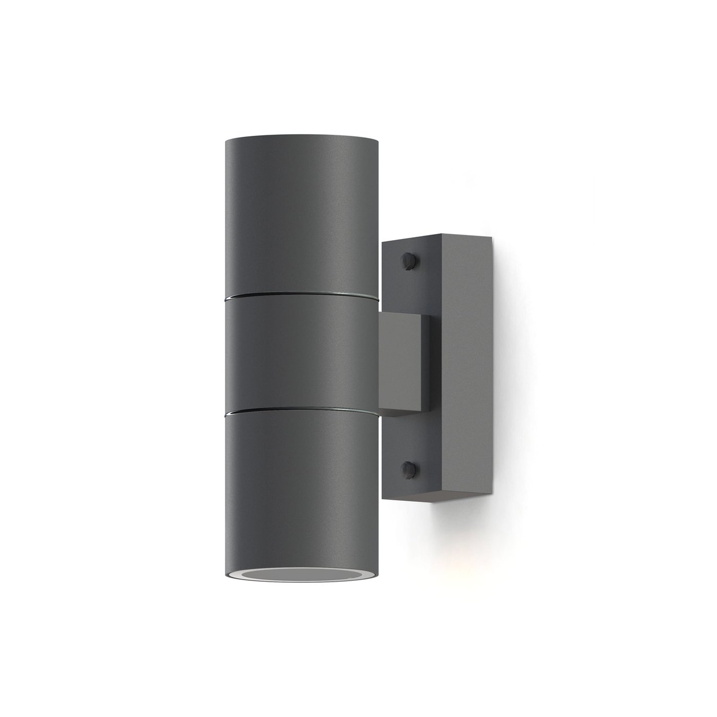 Calex Wandlamp Buiten - Tweezijdig - GU10 Fitting - IP54 - Antraciet