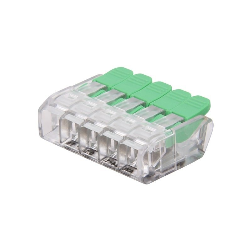 Lasklem / Verbindingsklem - 5-voudig - 0.2x4mm²