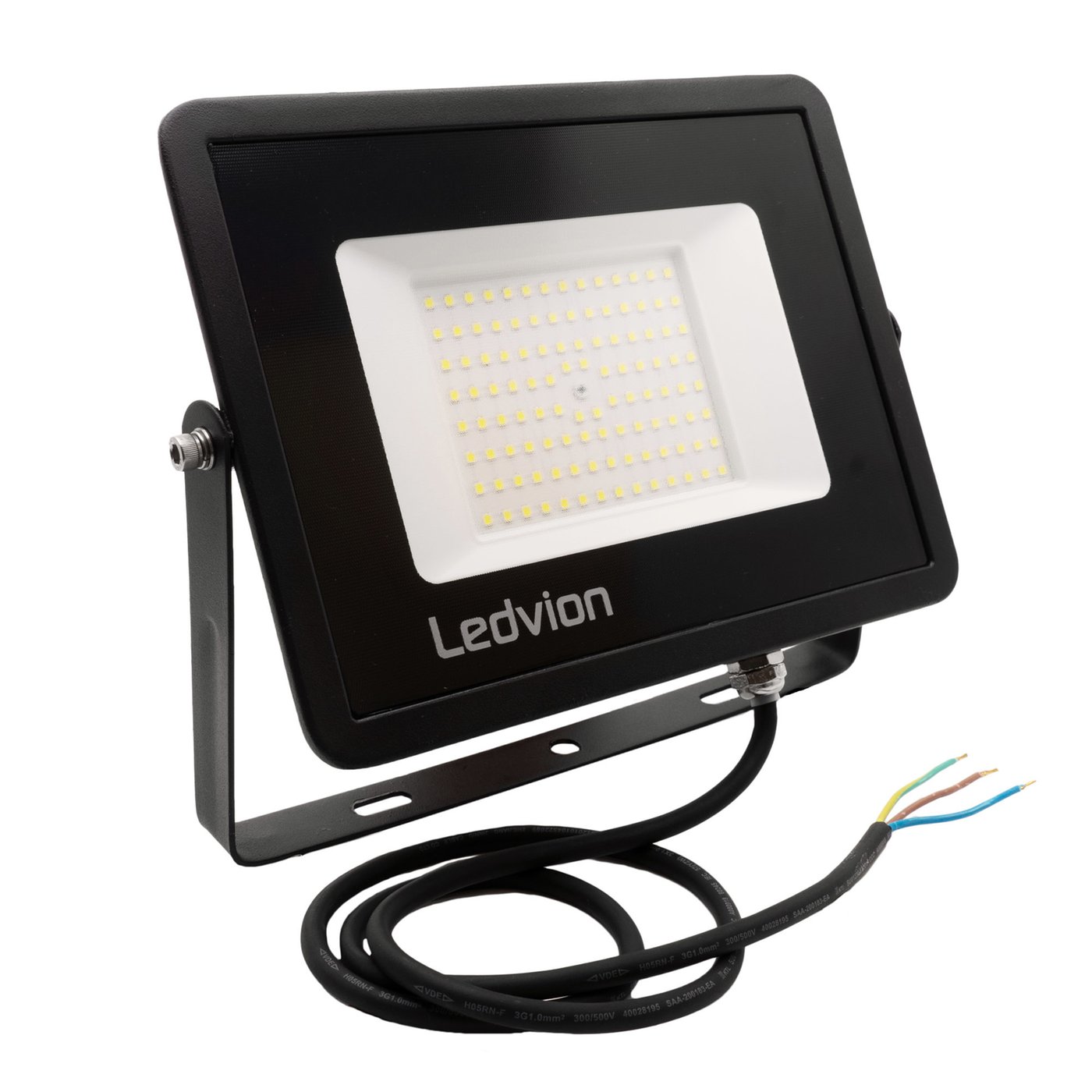 Naświetlacz LED 100W - LED Samsung - IP65 - 107Lm/W - Kolor zimna biel - 5 lat gwarancji