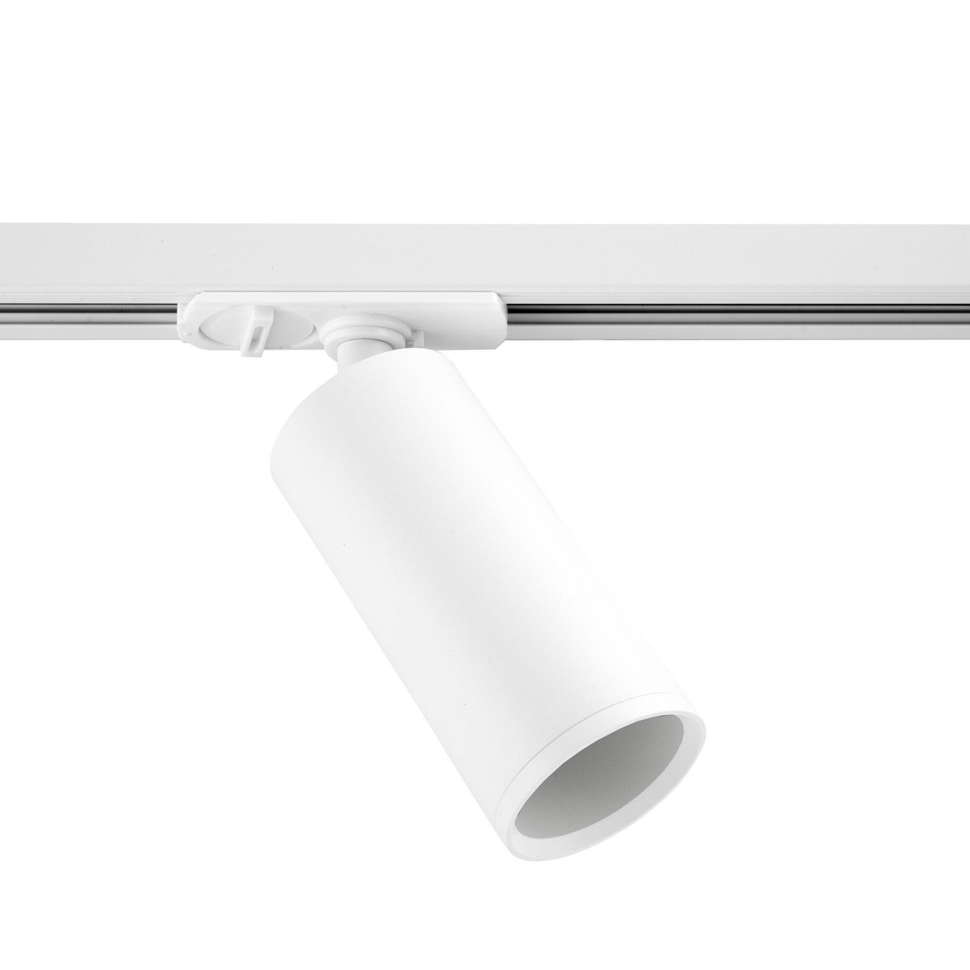 Spot pour Rail Monophasé - Raccord GU10 - Blanc