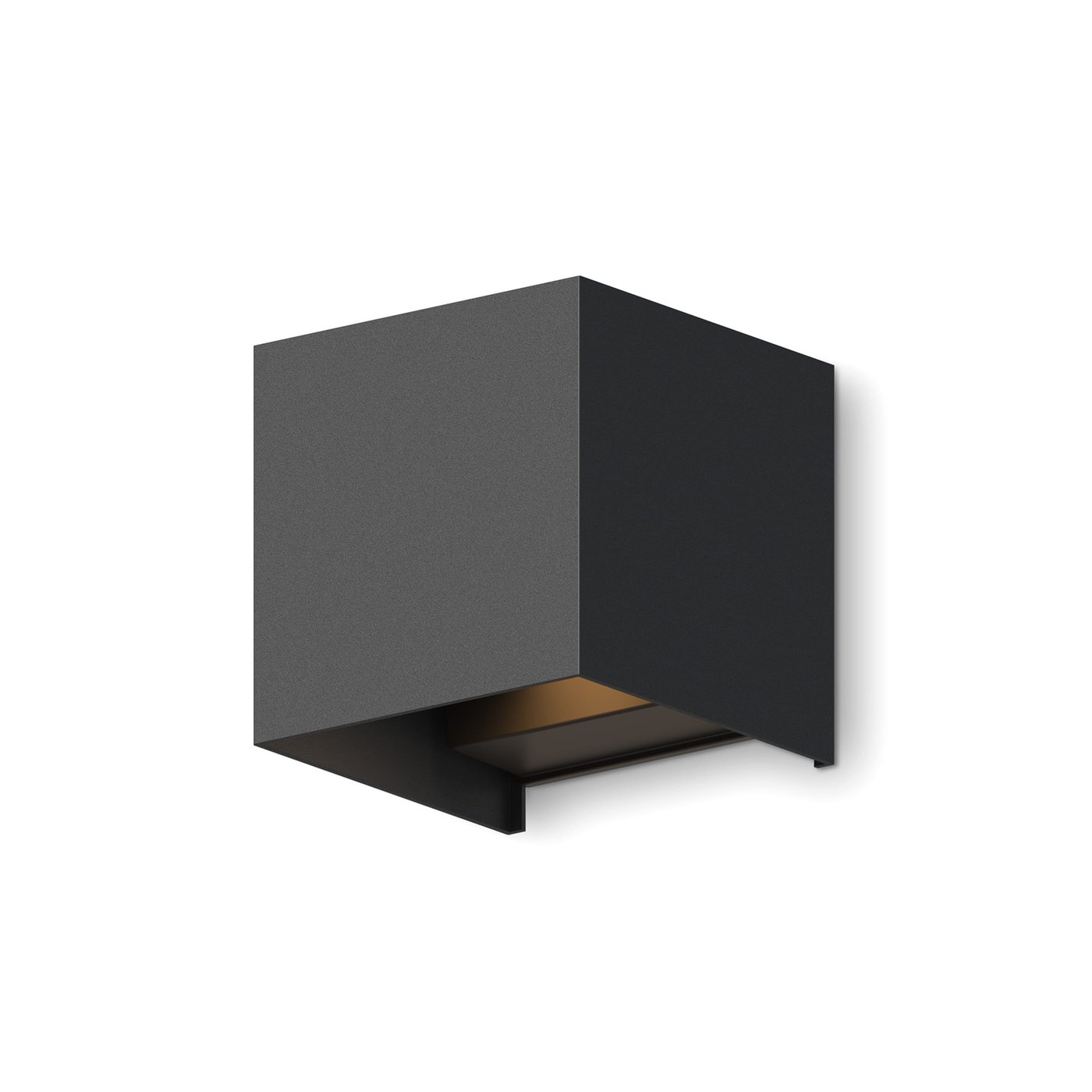 Calex Applique Murale LED - Deux Faces - 7W - 3000K - IP54 - Noir