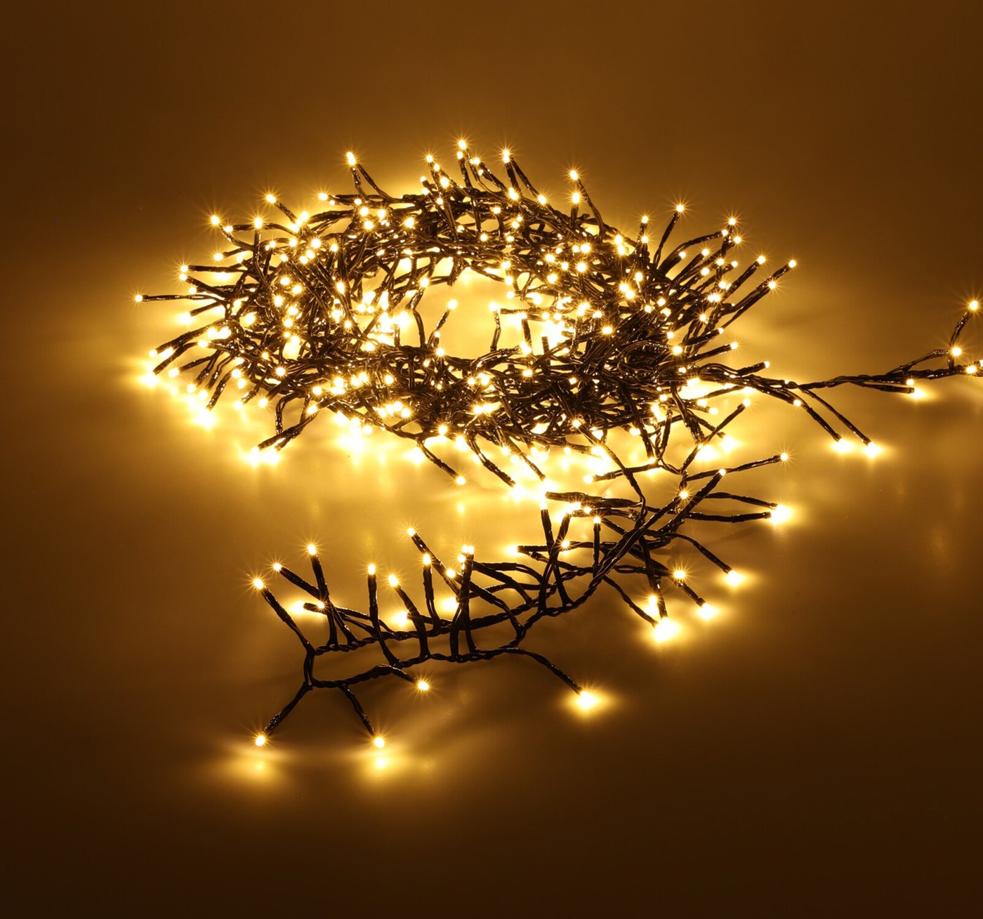 4.9M Lampki Choinkowe Zewnętrzne - Oświetlenie świąteczne LED - 384 LED - Bardzo Ciepły Biały