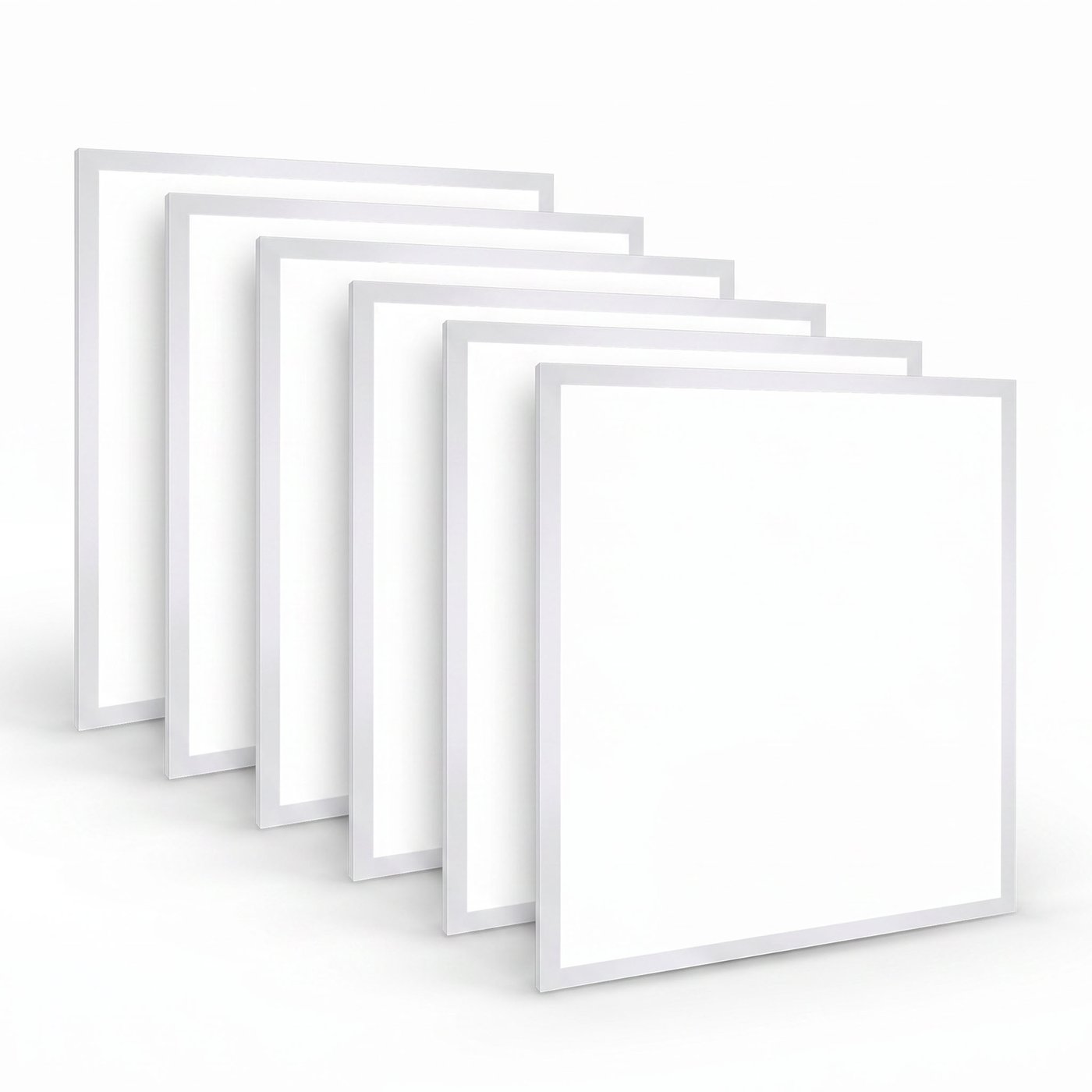 6x LED Panel Light 600x600 - 6500K Daylight - 40W - 110Lm/W - TP(b) rated diffuser - 3 year warranty