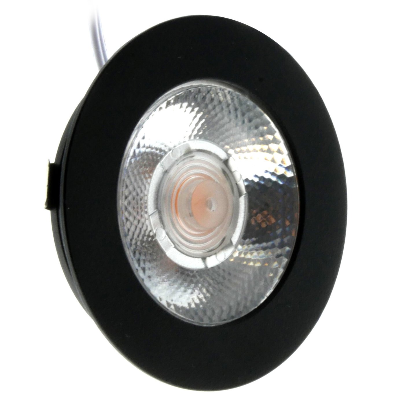 Oczka sufitowe LED czarny - 3W - IP54 - 2700K