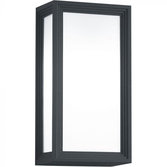 LED Wandleuchte Außen - 3000K - 4.9W - IP54 - Timok - Anthrazit