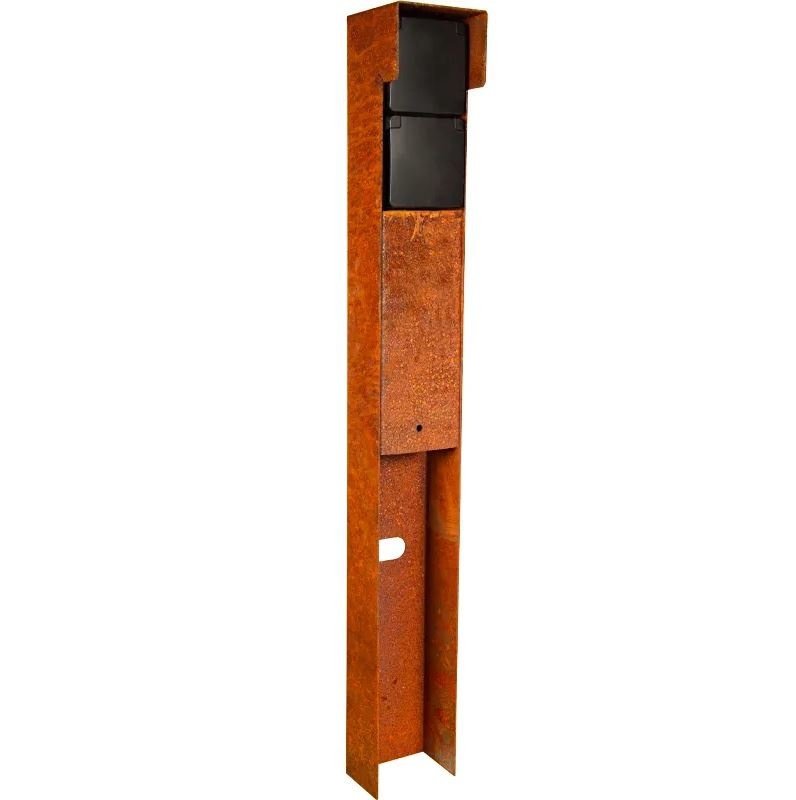 Zewnętrzne gniazdo zasilania (Pro+) - 2 gniazda - 1 dławik kablowy - IP55 - 65 cm