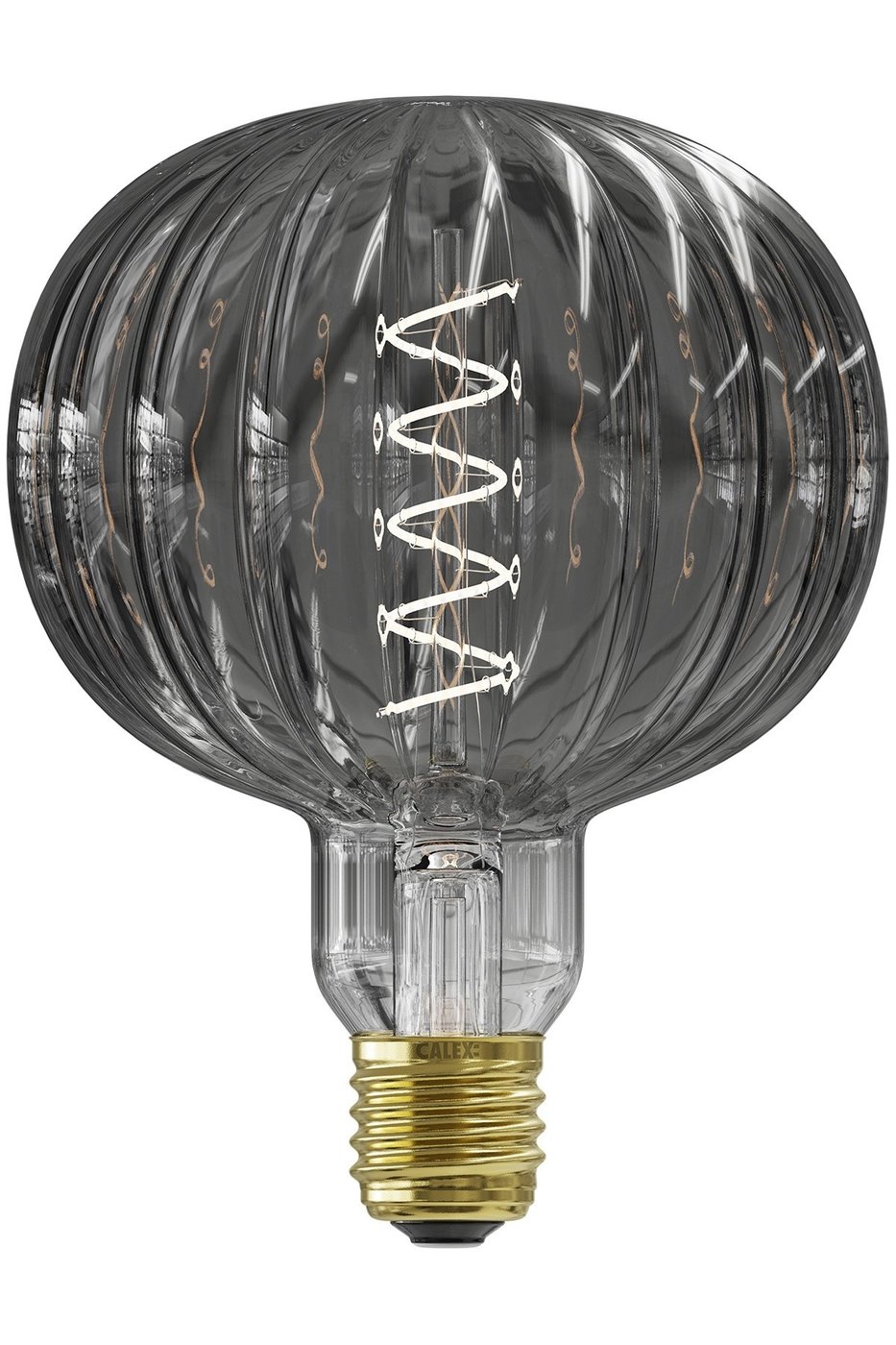 Calex Metz Smokey LED - E27 - 4W -70 Lumenów - 2200K - Możliwość ściemniania