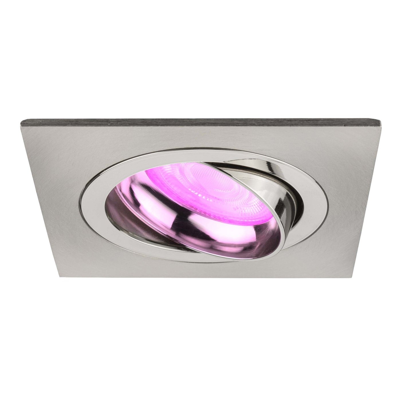 Smart LED Einbaustrahler Edelstahl - Sevilla - Smart WiFi - Dimmbar - RGB+CCT