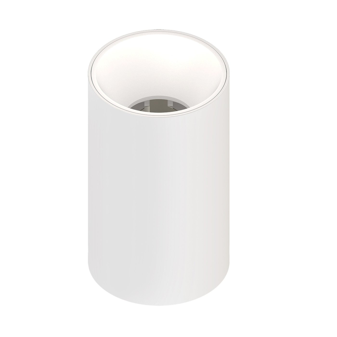 Spot LED en saillie - Dimmable - Blanc - Rond - Raccord GU10 - ø80 mm