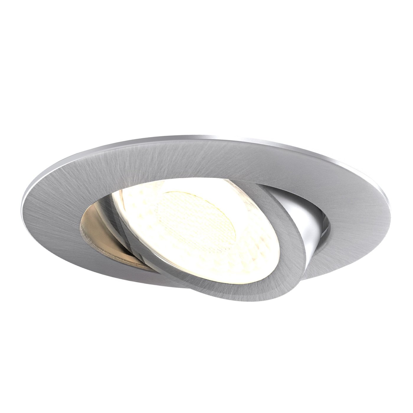 LED Inbouwspots dimbaar - Dim to Warm - CCT (Lichtkleur instelbaar) - 5W/7W - IP65 - RVS - Kantelbaar - Aluminium - 5 jaar garantie