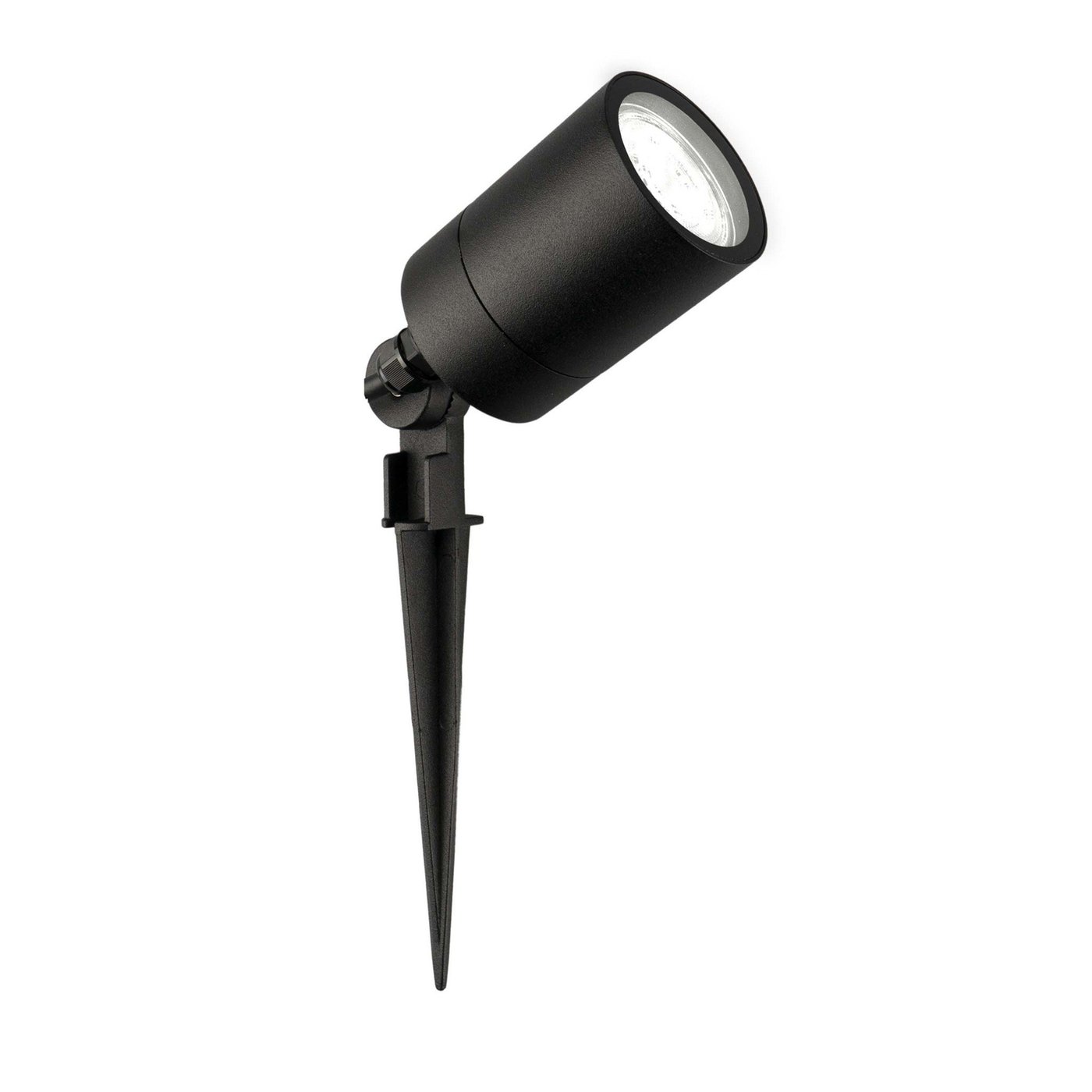 Spot à piquer LED – Aluminium - IP65 - 3W - 6500K - Câble 1M - Noir