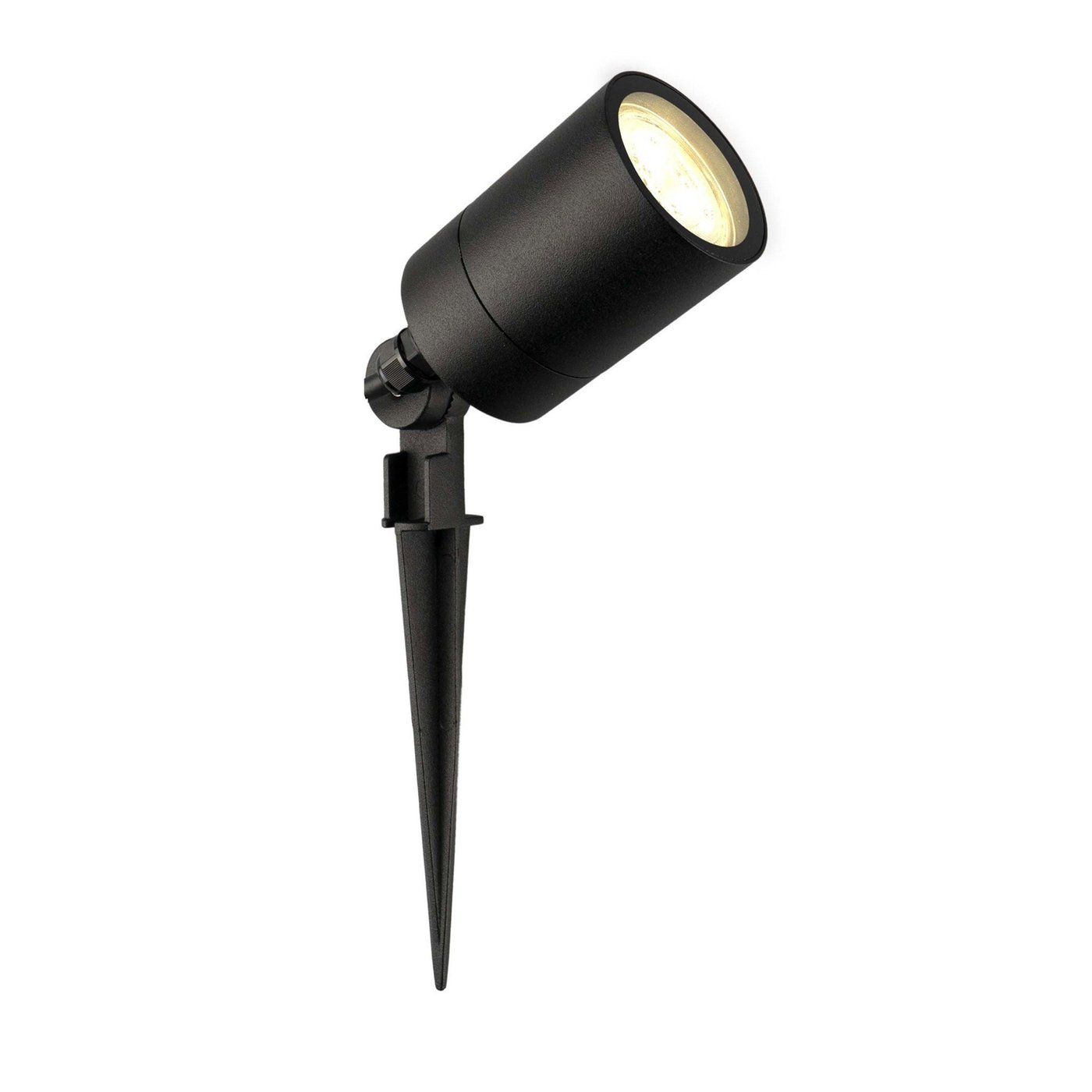 Spot à piquer LED – Aluminium - IP65 - 3W - 2700K - Câble 1M - Noir