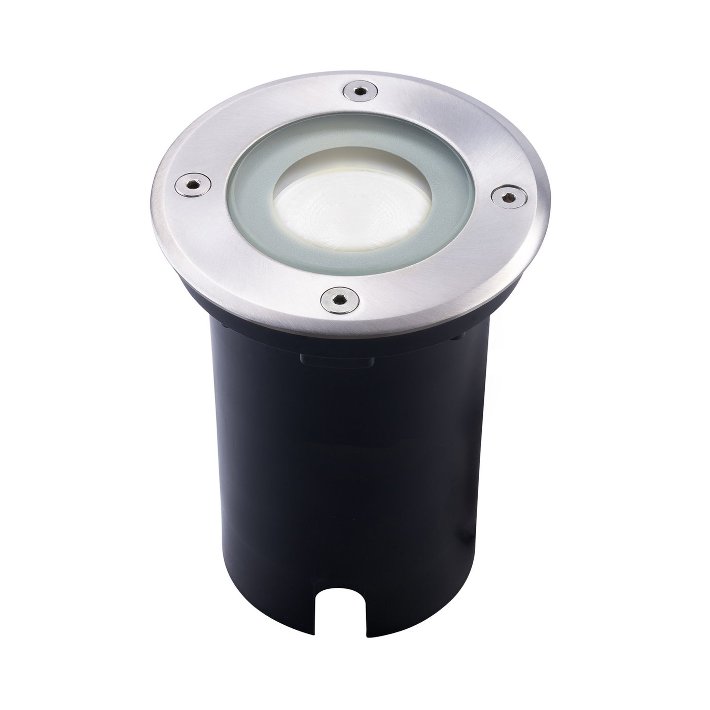 Zewnętrzny Lampy Najazdowe LED - Okrągły - Czarny - IP67 - 5W - 6500K - Kabel zasilający 1 metr