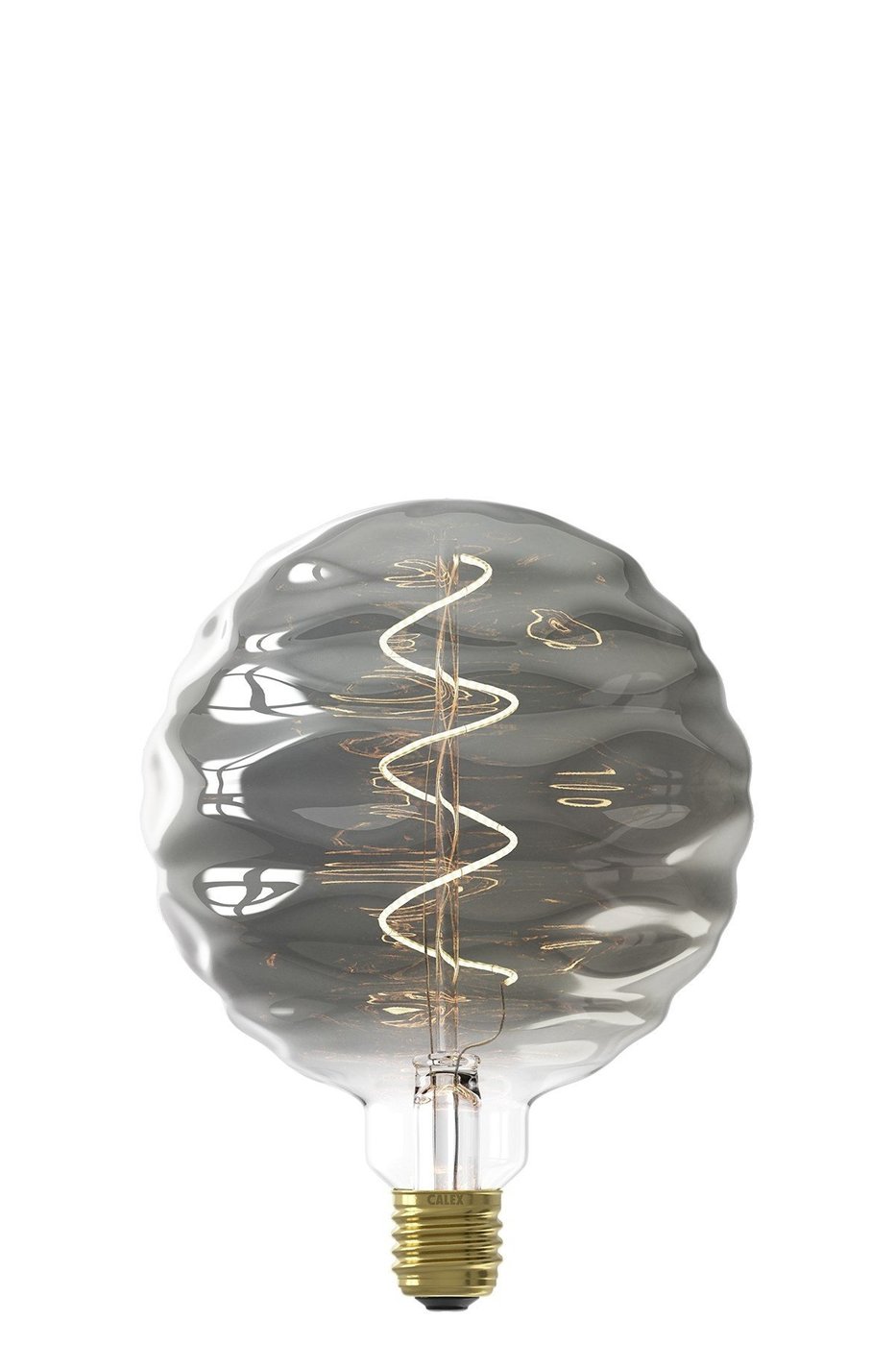 Calex Bilbao Ampoule LED Ø150 - E27 - 60 Lumen - Titane - Lampe Vintage