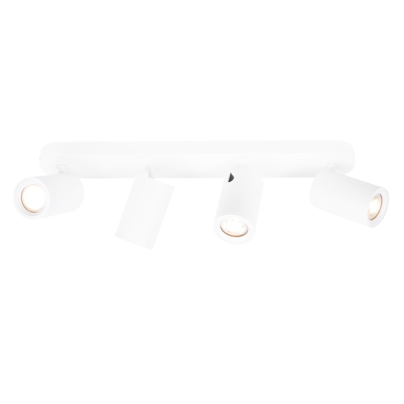 LED Deckenstrahler Weiß 4-licht - Dimmbar - 3W - 2700K - Neigbar