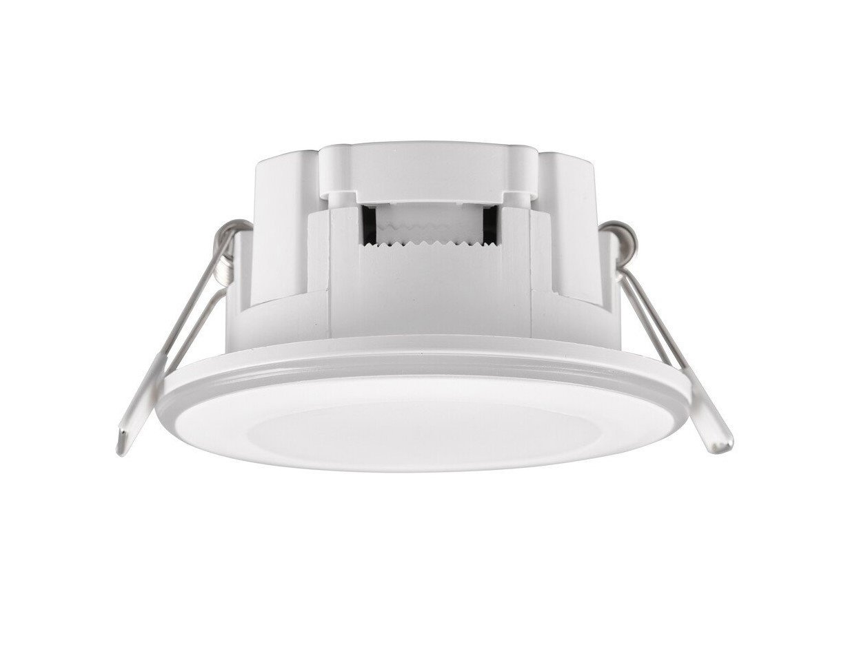Lampa Wpuszczana w Sufit LED Matowa Biała - 5W - 3000K - RGBWW - Odchylenia