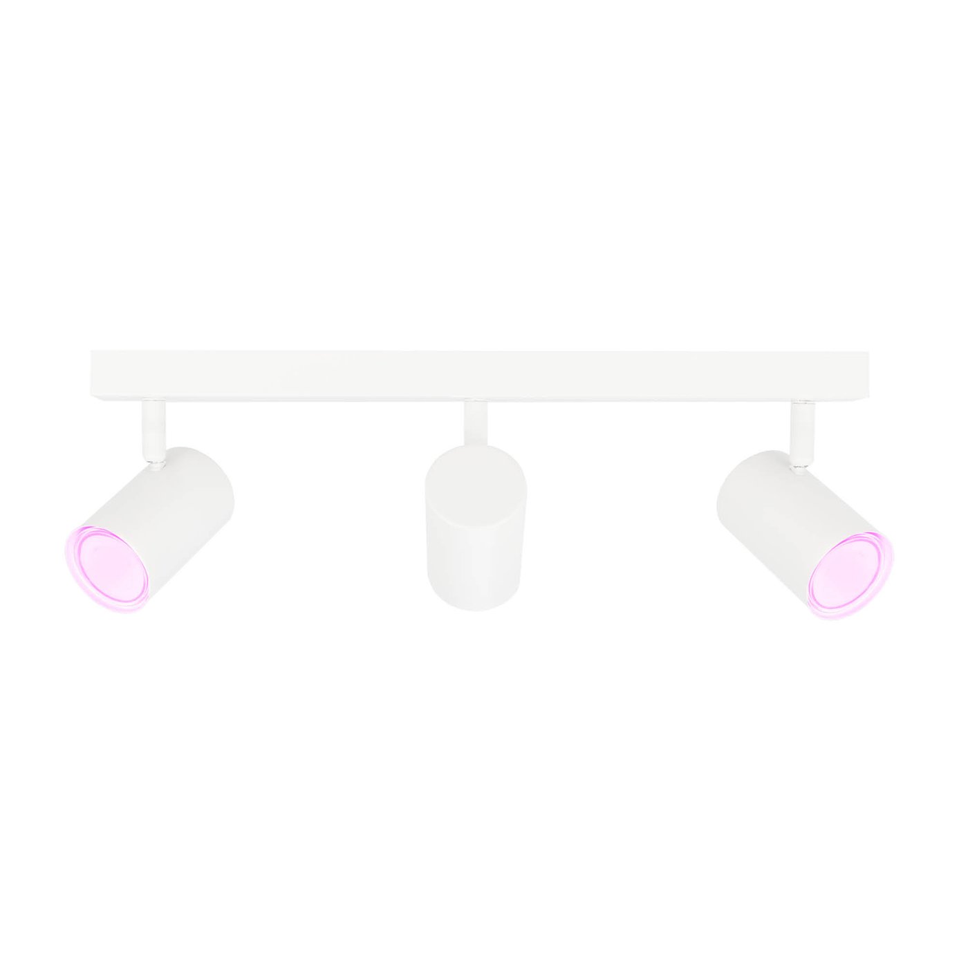 Reflektory sufitowe LED - Biała - 4.9W - RGB+CCT - ściemniany - Trio - Uchylna