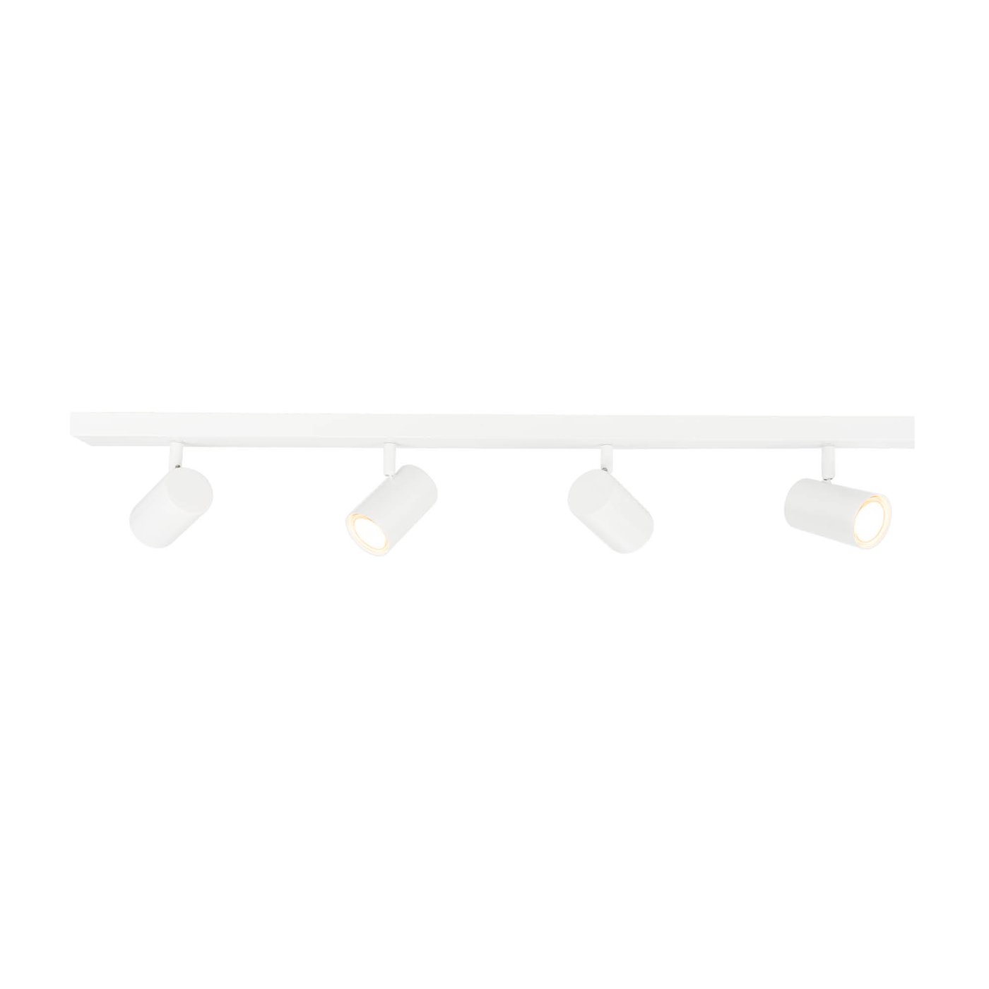 Reflektory sufitowe LED - Biała - 3W - 2700K - ściemniany - Kwadrat - Uchylna