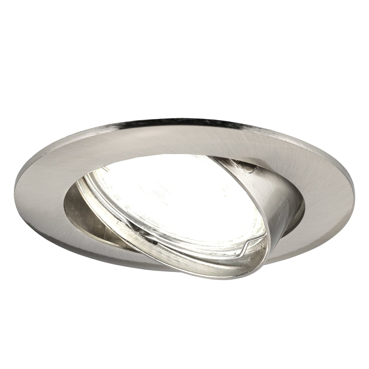 Lampy Wpuszczane w Sufit - Stal Nierdzewna - Amsterdam - ściemniane - 3W - 4000K - ø82mm