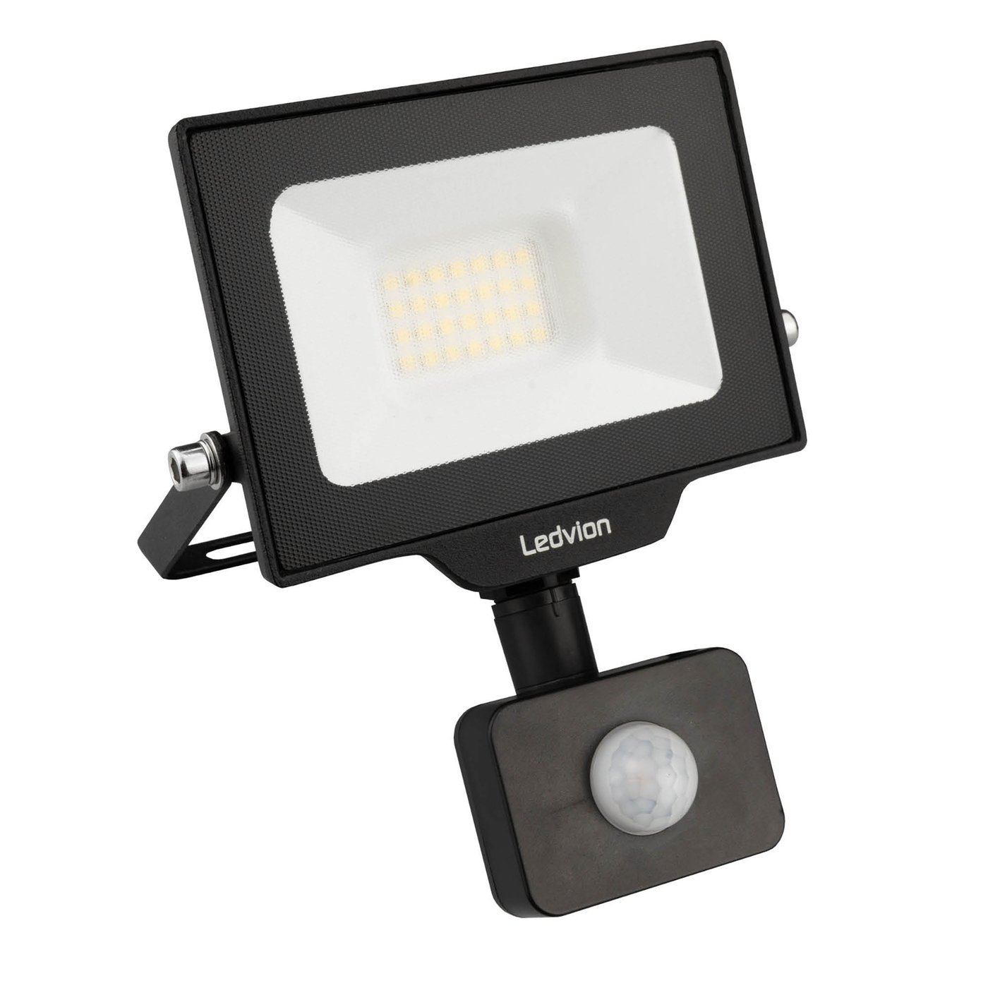 Nas?wietlacz LED Z Czujnikiem Ruchu 20W - Chipy Osram - IP65 - 110lm/W - Bia?y Kolor - 5 lat gwarancji