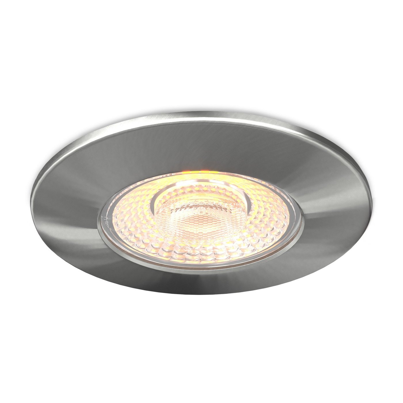 Dimmbare LED Einbaustrahler Nickel - IP65 - 5W - CCT - 5 Jahre Garantie - Geeignet für das Badezimmer