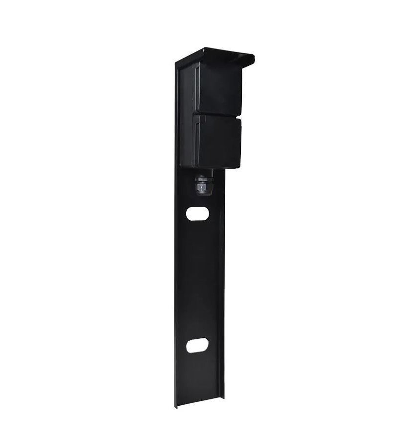 Niko Prise Extérieure Pôle - 2 Prises - 1 Presse-étoupe - IP55 - 65cm 