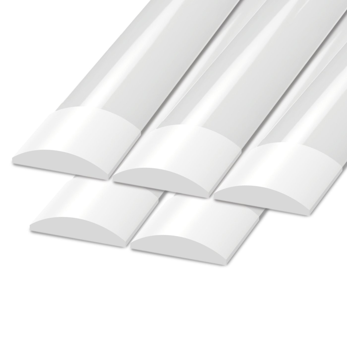 5 Pack - LED Lichtleiste 150 cm - Samsung LED Chips - 40W - 140lm/W - 4000K - 5 Jahre Garantie
