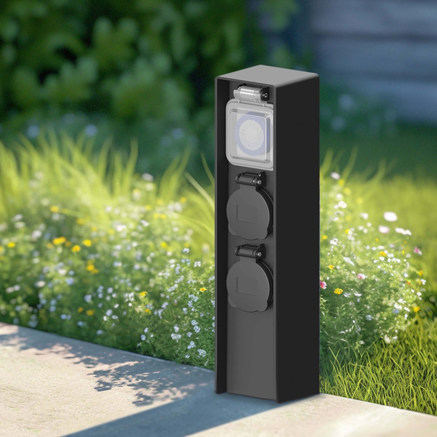 Timer Per Spegnimento Esterno 2 Timer Meccanici Esterni IP44 | Impermeabili Per Luci E Pompe Piscina Presa Temporizzata - Foto 10