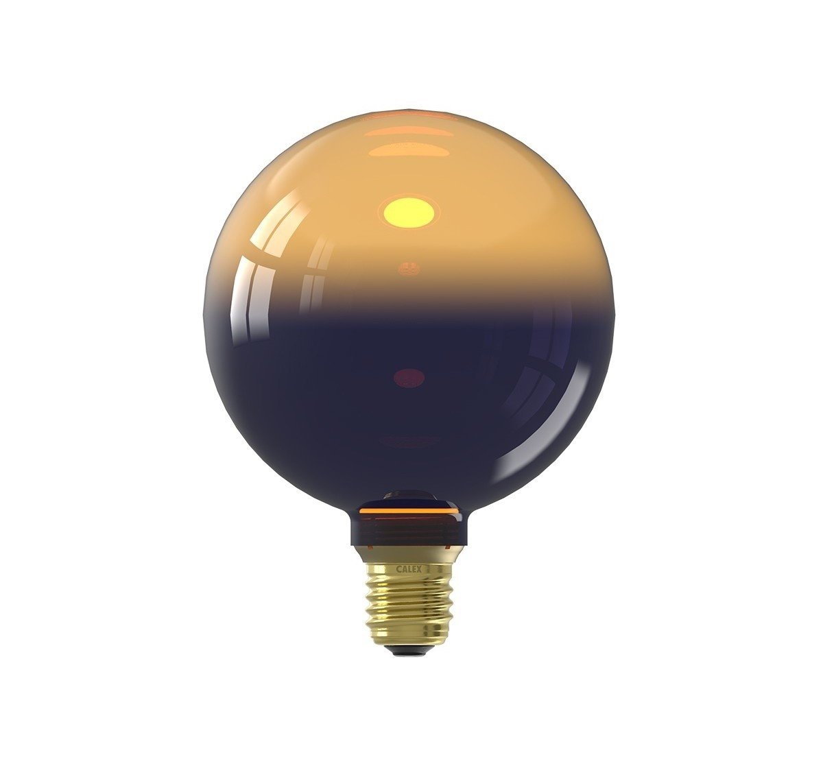 Lampa Calex Czarne Złoto - E27 - 3,5W - 80 Lumenów - 1800K