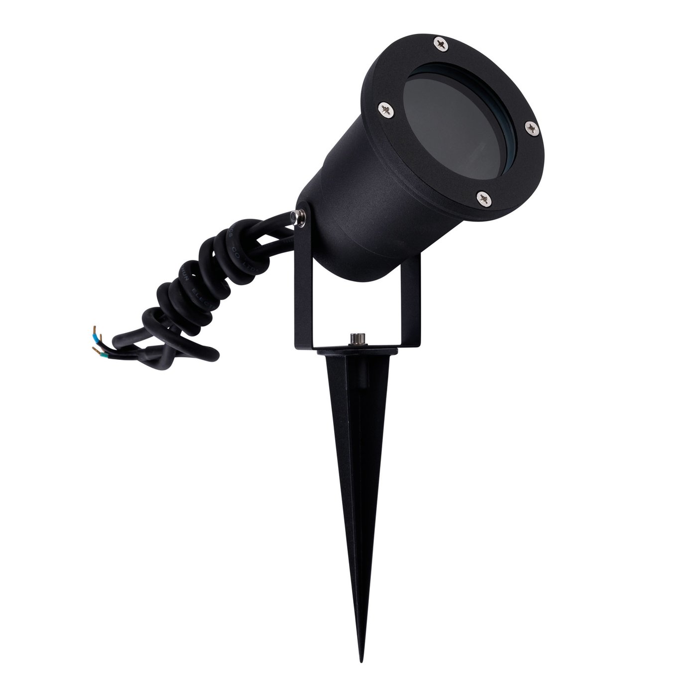 Zewnętrzny Reflektor Ogrodowy LED z kolcem - IP65 - Gniazdo GU10 - Kabel zasilający 1 metr