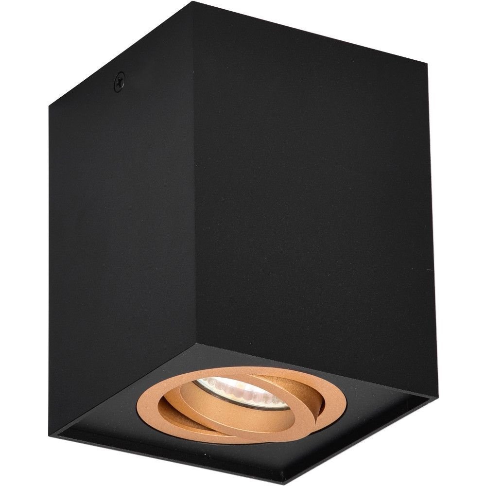 Spot en saillie GU10 - Raccord GU10 - Noir