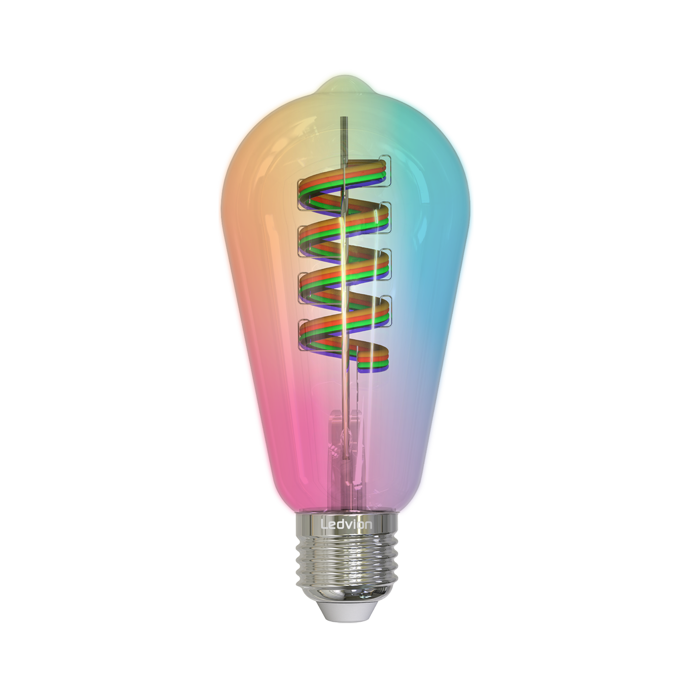 Inteligentna Żarówka RGB+1800K Filament E27 - WiFi - Ściemnialna - 5W
