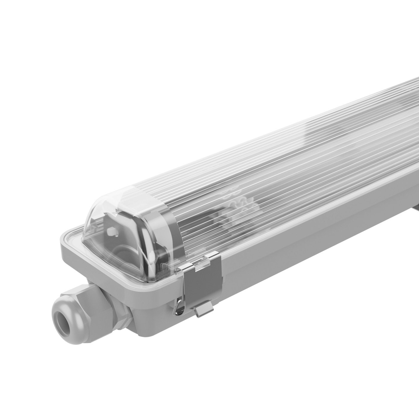 LED TL Armatuur 150cm - IP65 - RVS Clips