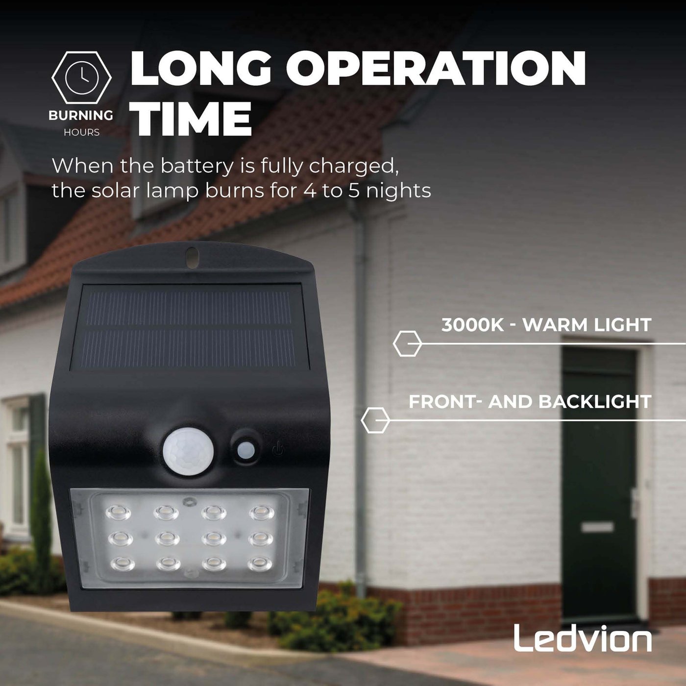 GAMMA | Eglo solar buitenlamp Utrera LED 3,9W 800 LM zwart met sensor