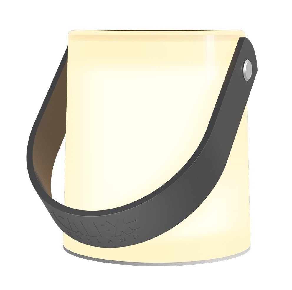 Lampa stołowa LED na akumulator - Bezprzewodowa - Szkło - 2700K