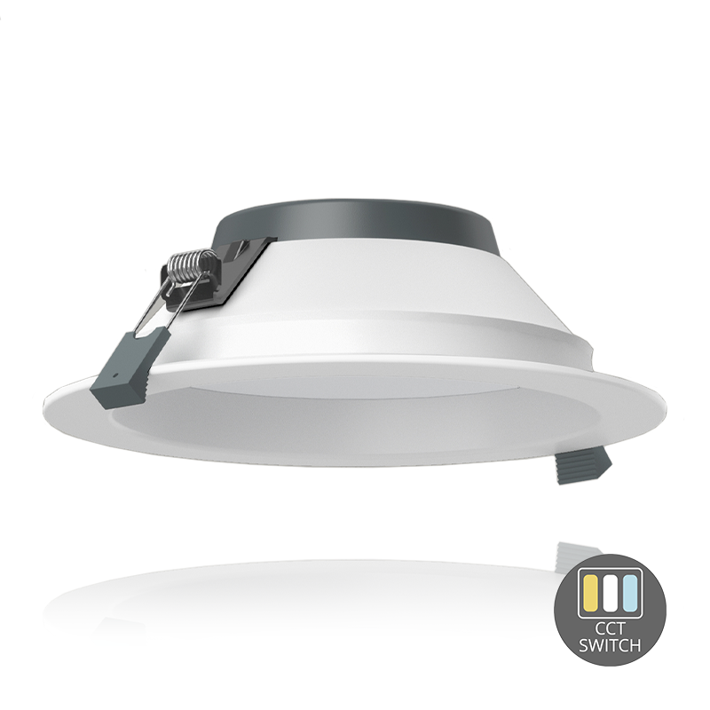 Downlight LED - 15W - Ø170 mm - Przełącznik CCT - Biały - 5 lat Gwarancji