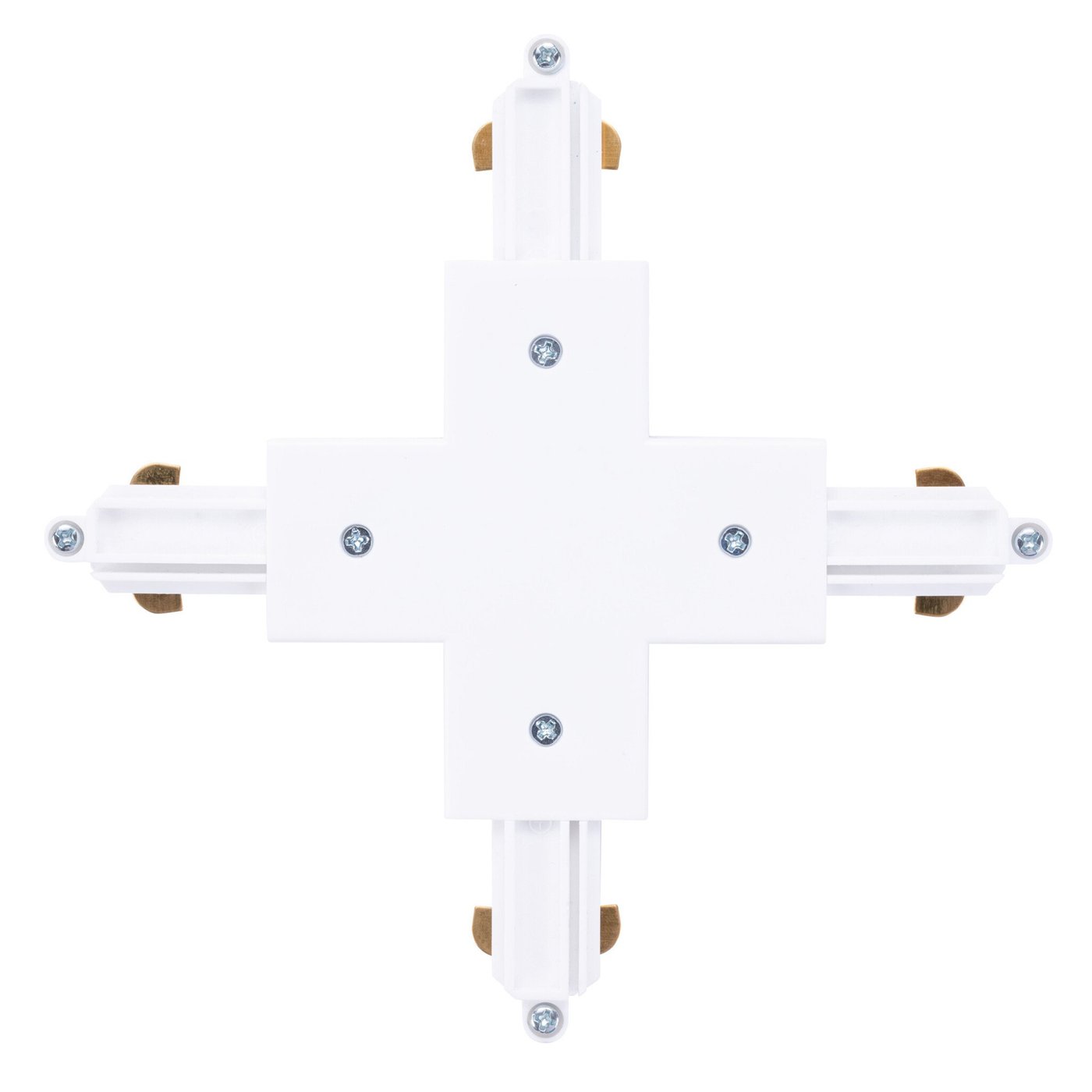 1-Fase Rail X-Vorm Connector Wit