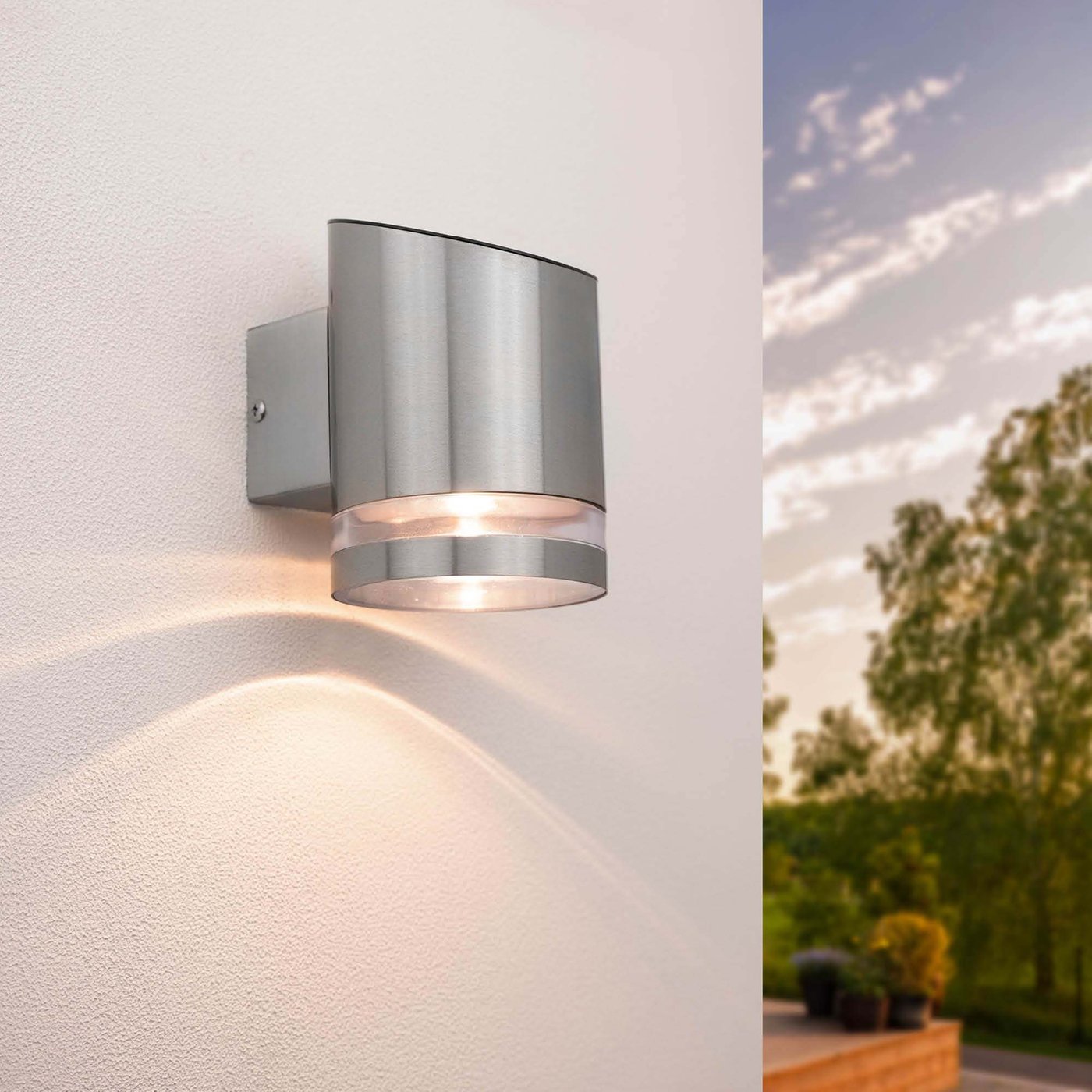 2 Applique Da Parete Solari Esterno | 50 Lumen, IP44 Impermeabile | Luce Bianca Calda 3000K - Foto 6