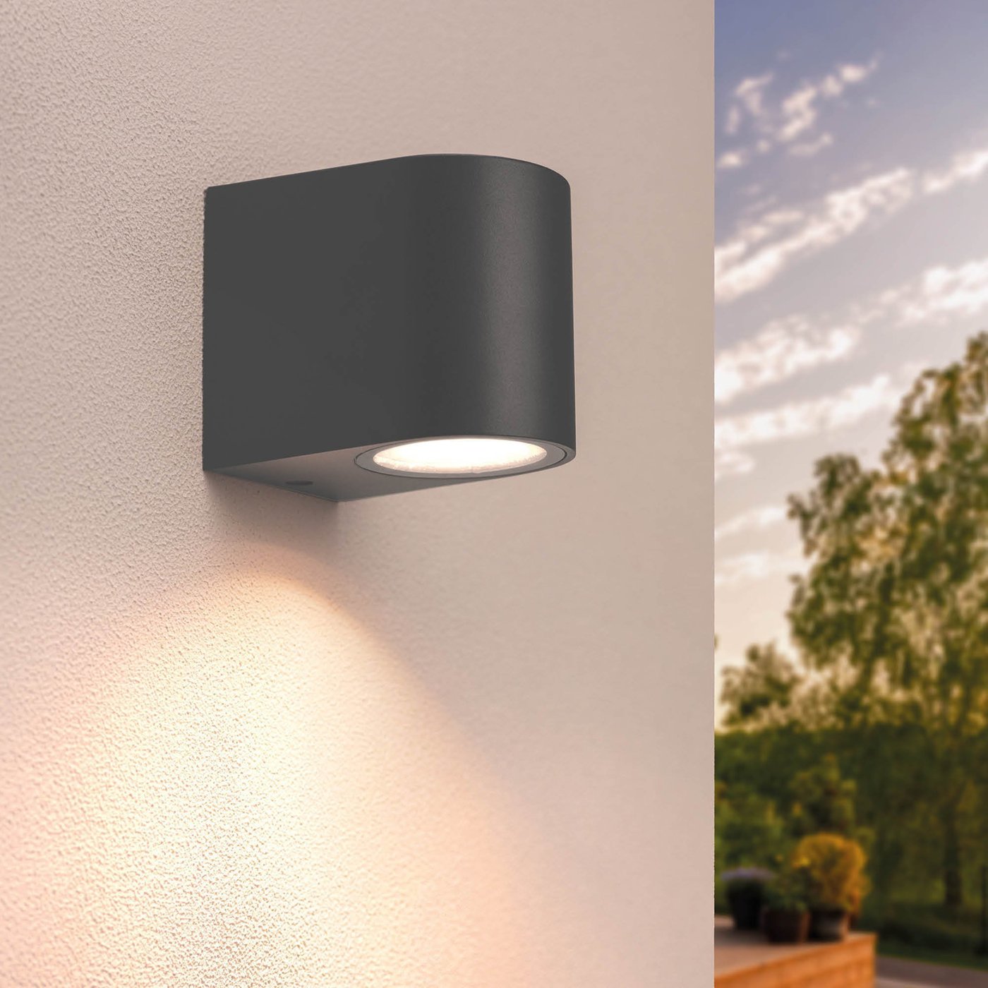 Applique Murale Dimmable – 3W - 2700K - Anthracite