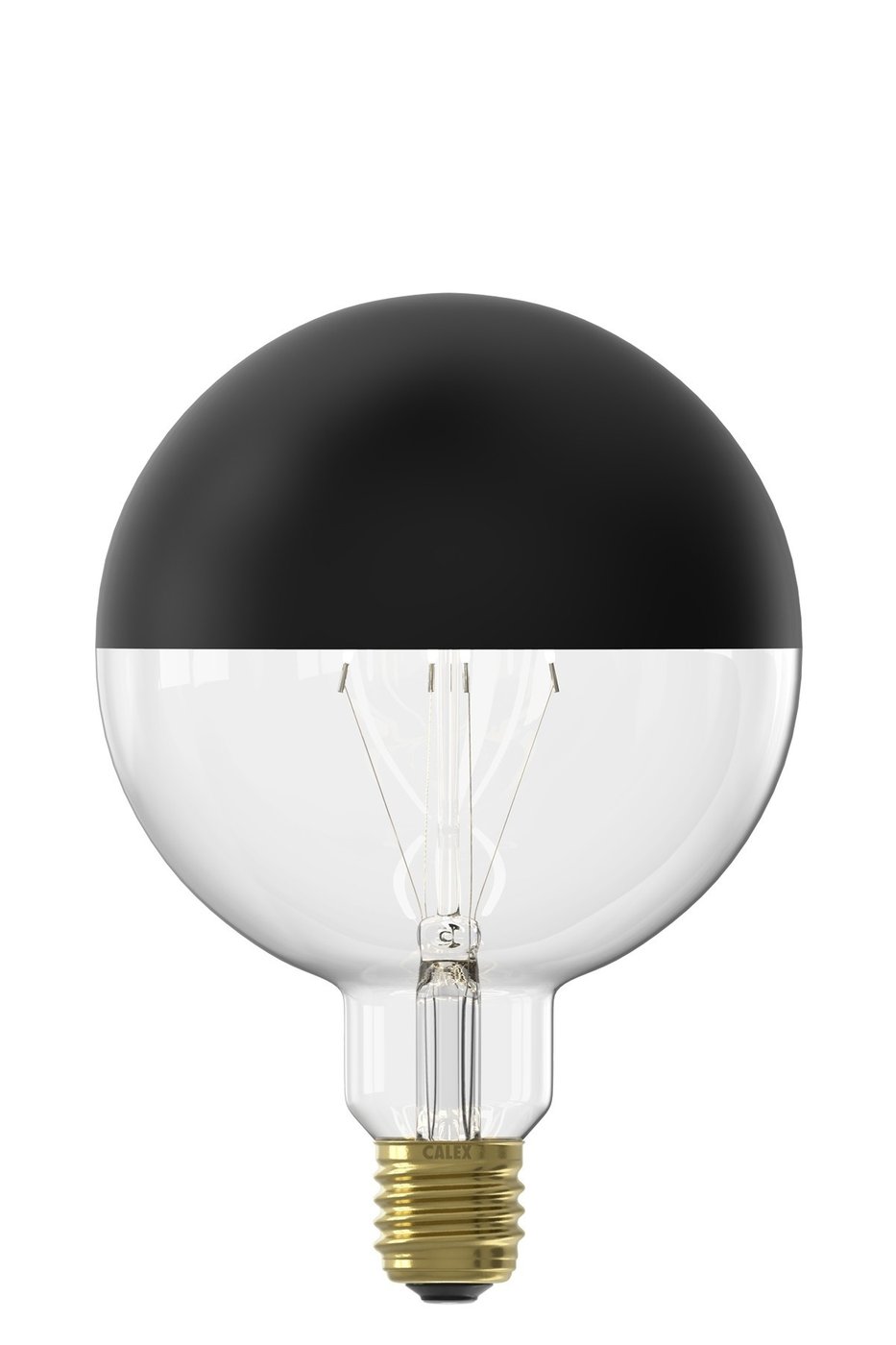 Lampa lustrzana Calex Globe Top Mirror Head - E27 - 200 Lumenów - Czarna