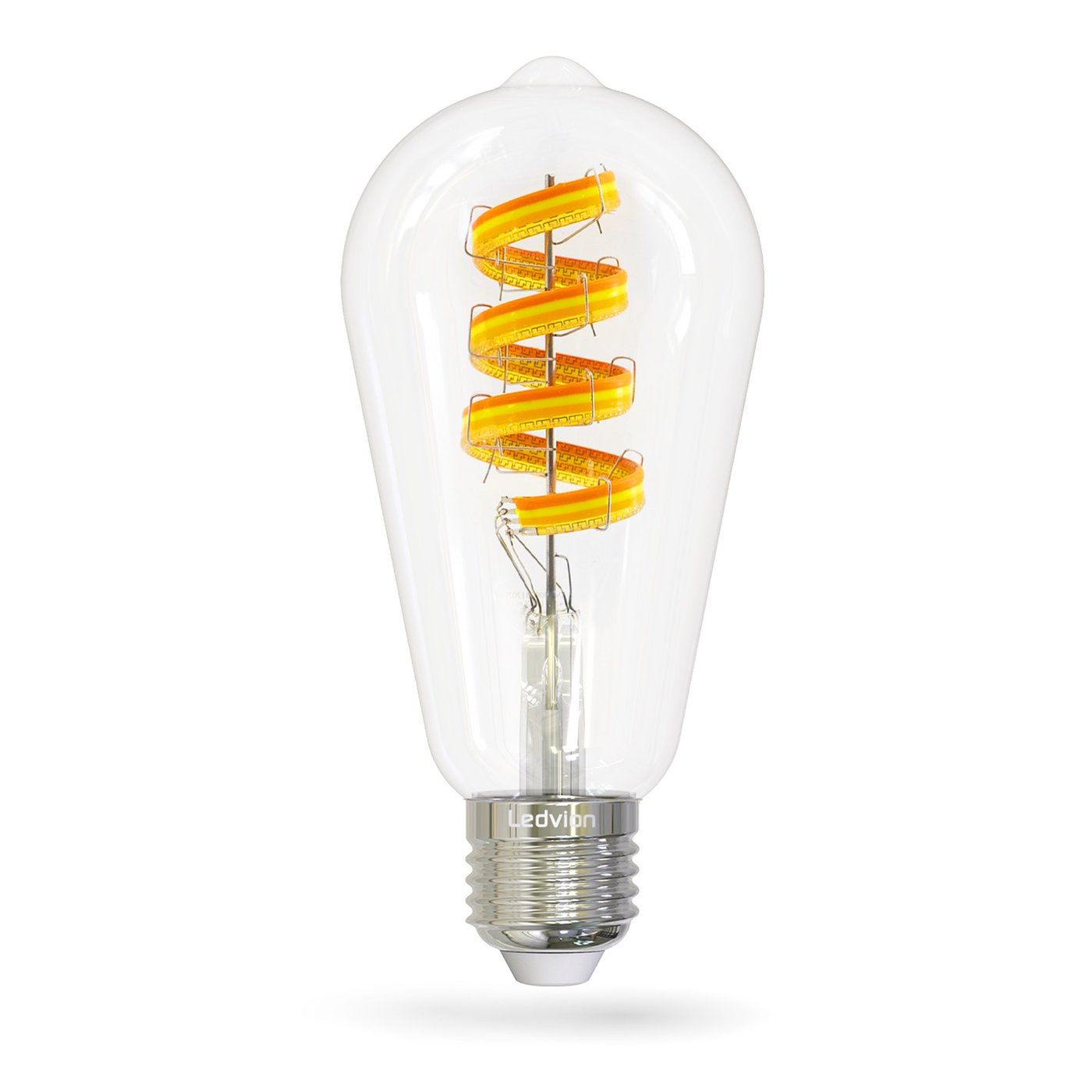 Smart RGB+1800K E27 Ampoule LED Filament - Wifi - Dimmable - 5W