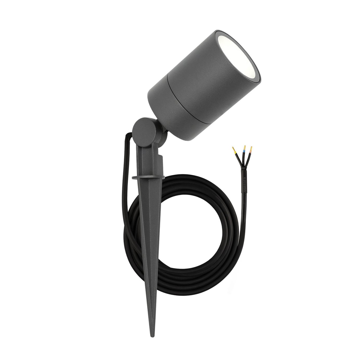 Zewnętrzny Reflektor Ogrodowy LED z kolcem - IP65 - Gniazdo GU10 - Kabel zasilający 1 metr