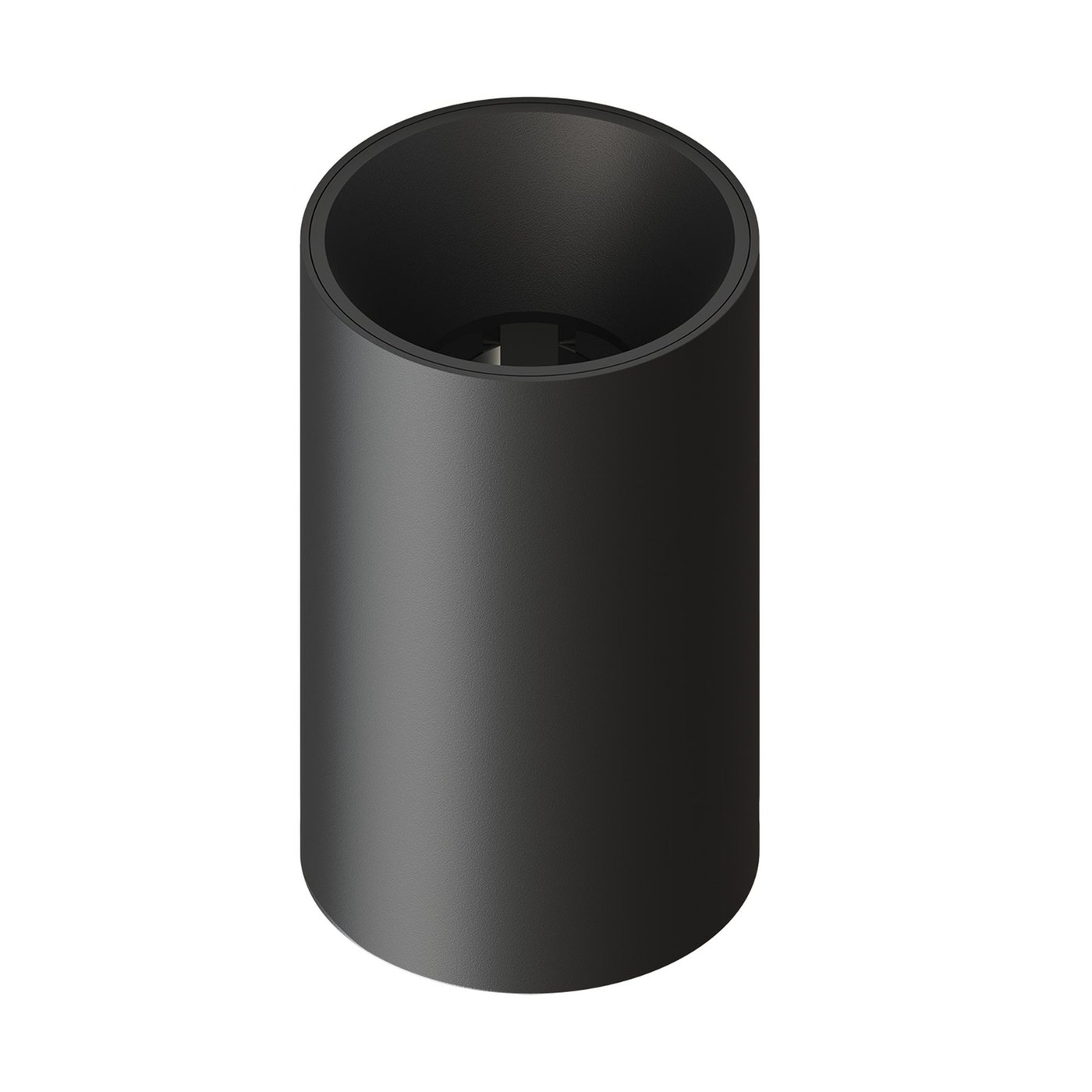 Spot LED en saillie - Dimmable - Noir - Rond - Raccord GU10 - ø80 mm