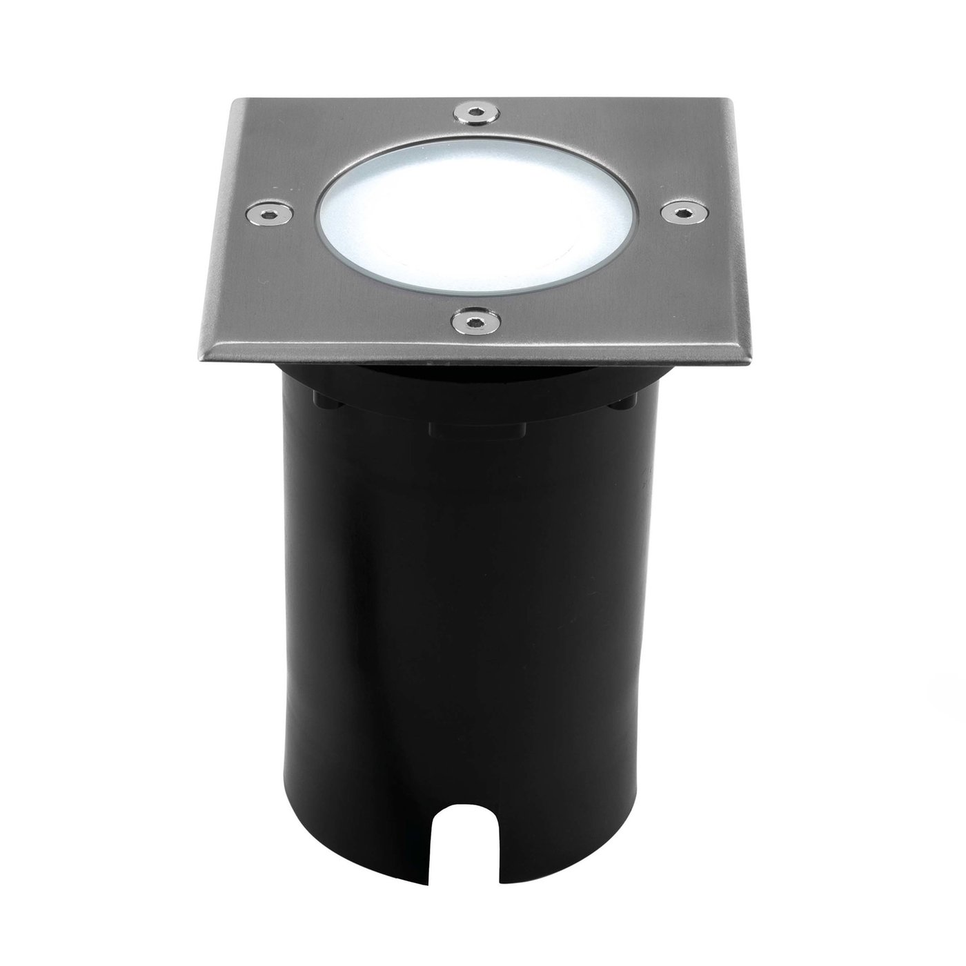 Zewnętrzny Lampy Najazdowe LED - Kwadratowy - Czarny - IP67 - 5W - 6500K - Kabel zasilający 1 metr