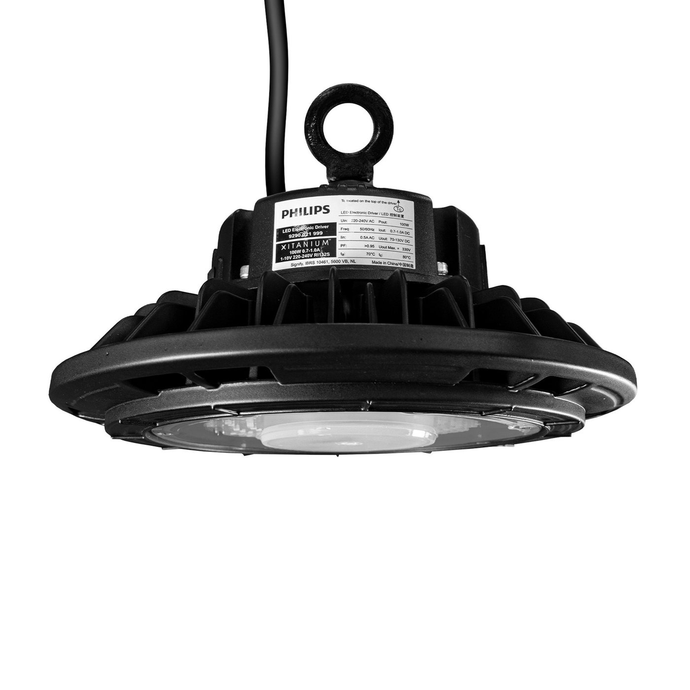 LED High Bay 150W - lampa przemysłowa LED - sterownik Philips - 120° - 145lm/W - 3000K - IP65 - możliwość ściemniania - 5 lat gwarancji