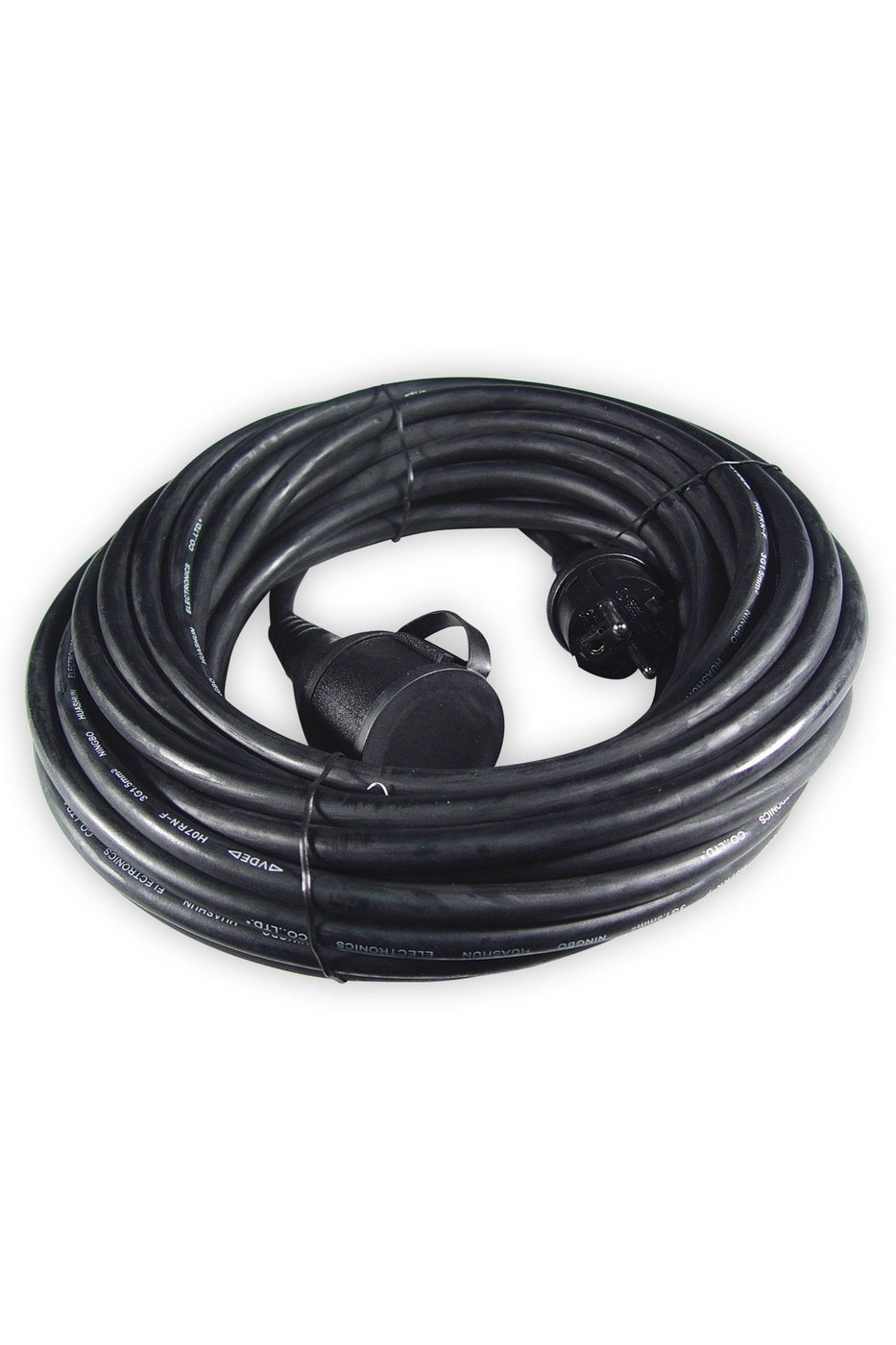 Przewód Calex - 15 m - Czarny - 3x 1.5 mm² - Przedłużacz