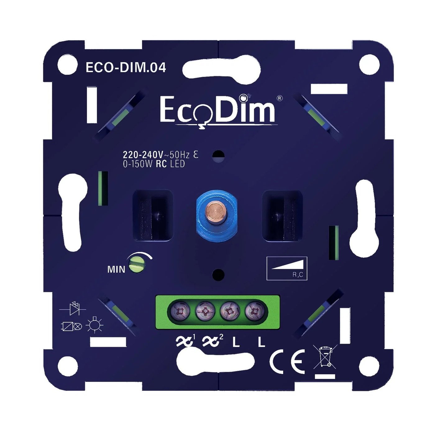 LED Dimmer 0-150W - Universal - Phasenabschnitt