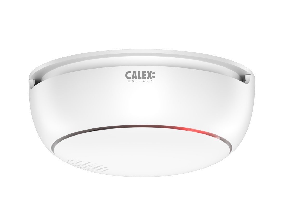 Calex Smart Rookmelder - 5 Jaar Batterij - Koppelbaar - Voldoet aan EN14604