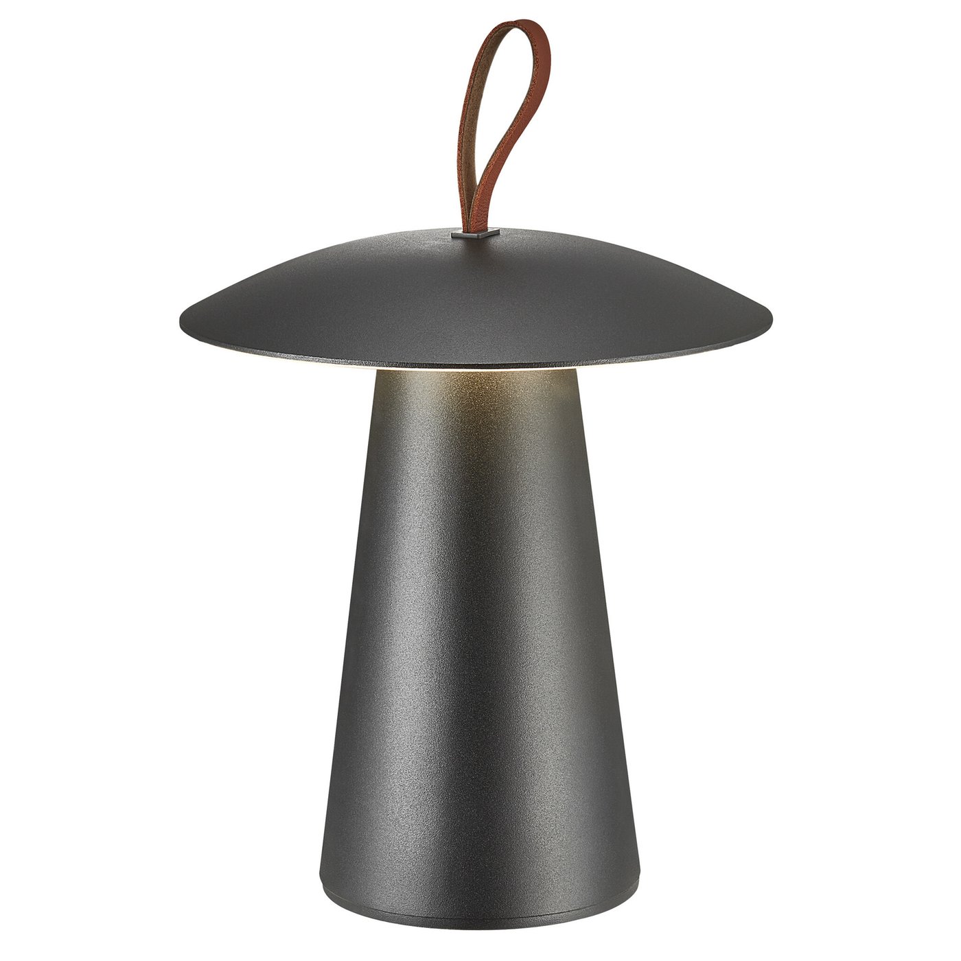 Ładowalna Lampa Stołowa LED Ara - 2W - 3000K - IP54 - 240 Lumenów - Czarna